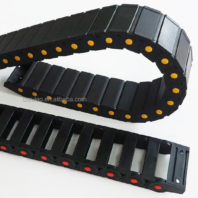 High Speed Nylon Material Electrical Bridge Cable Carrier Drag Chain