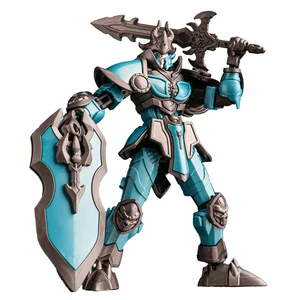Lucky 13 Lich King Knight Robot Assembly Educational Toy Model Movable Joint Doll Ornaments Plastic Shell Unisex Gift