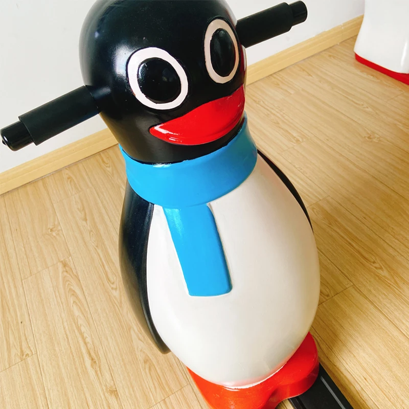 QIQU Universal Penguin Ice Skate Pusher | Beginner Training Aid | Blow Molded HDPE | Winter Rink Safety Equipment