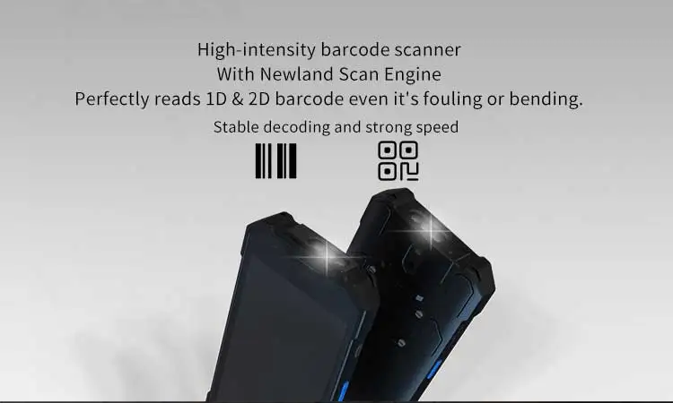 Android PDA Warehouse PDA Label mini thermal printer 3 inch mini portable printer Bluetooth and WIFI