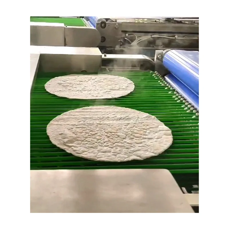 Commercial tortilla wraps making machine flour tortilla making machine automatic flatbread wrap machine food production line