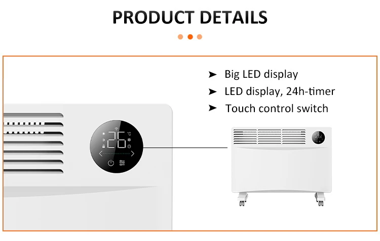 Metal Panel, Wall, 2000w, IP24, WIFI - detail 14