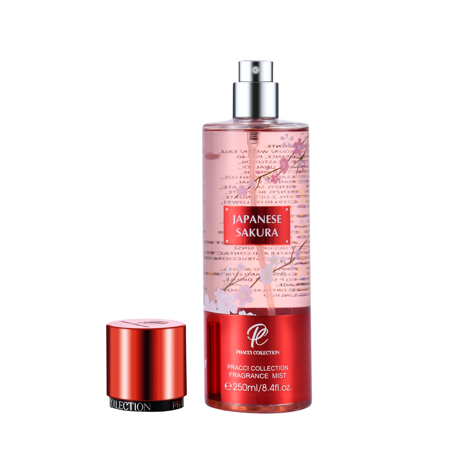 250ml Female Body Spray Japan Sakura Deodorant Oem Brand Perfume