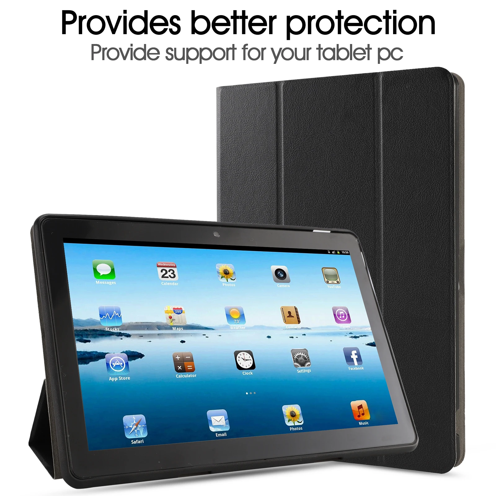 10 Inch Android Tablet, Octa Core Cortex A55, 2GB RAM, 32GB ROM