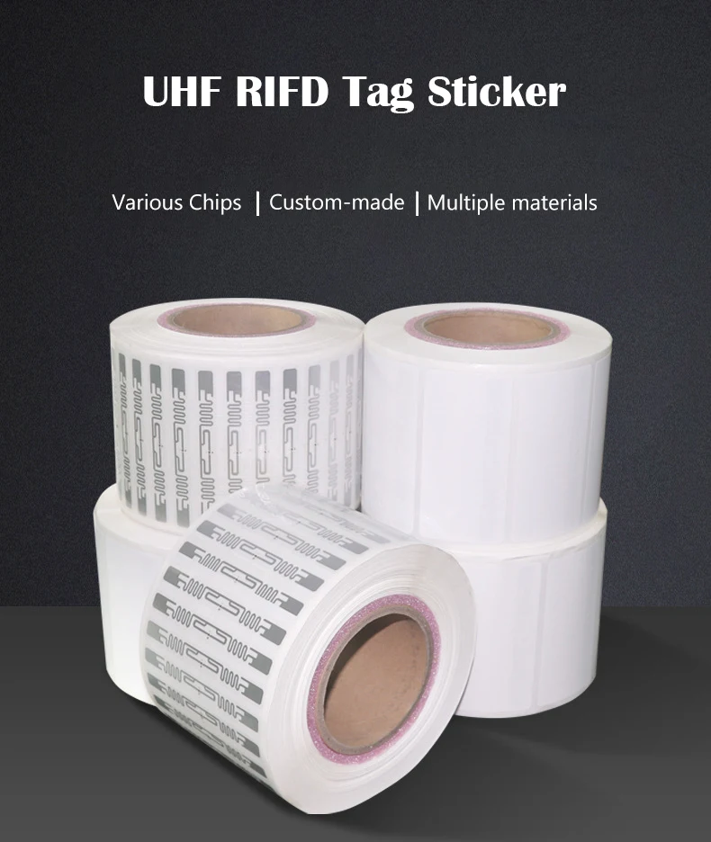 Coated RFID Sticker Roll NFC 30mm ICO-DE Sli MI-FARE Classic 1K Fudan F08 Label