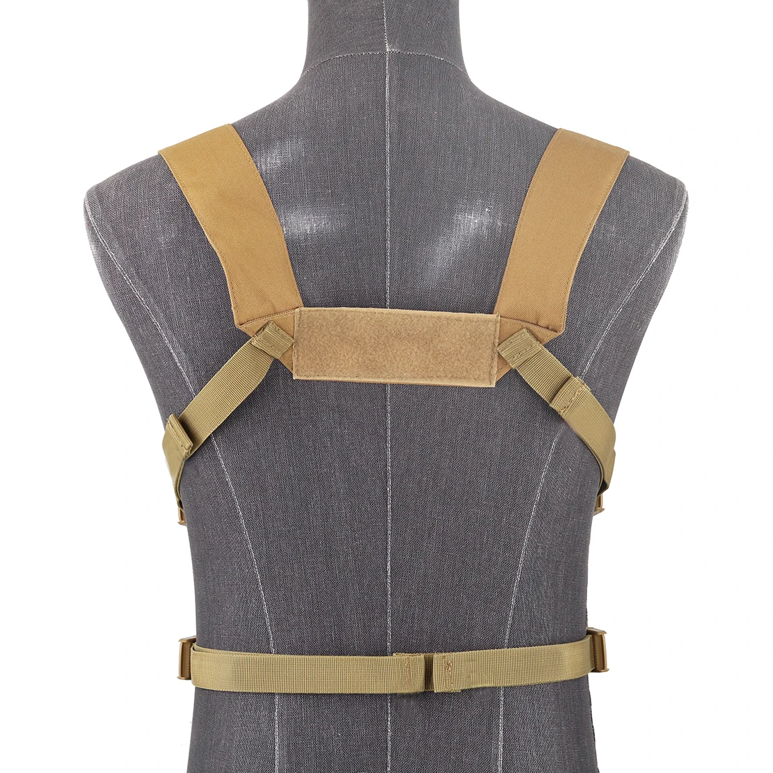 Lightweight Modular Micro Polyester Vest Bag Tactical Chest Rig with Mag Pouch & Cross Strap for Hunting Men Outdoor
