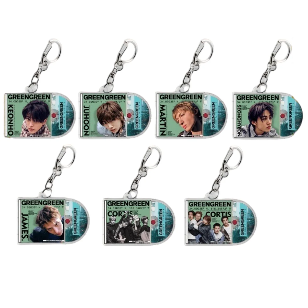 CORTIS GREENGREEN トレカ スクラッチ ジェームス キーチェーン Cortis the 2nd EP GREENGREEN Album CD Keychain Martin James Juhoon