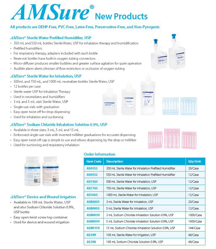 Factory Supply Other Medical Consumable 100ml Sterile Normal Saline 0.9