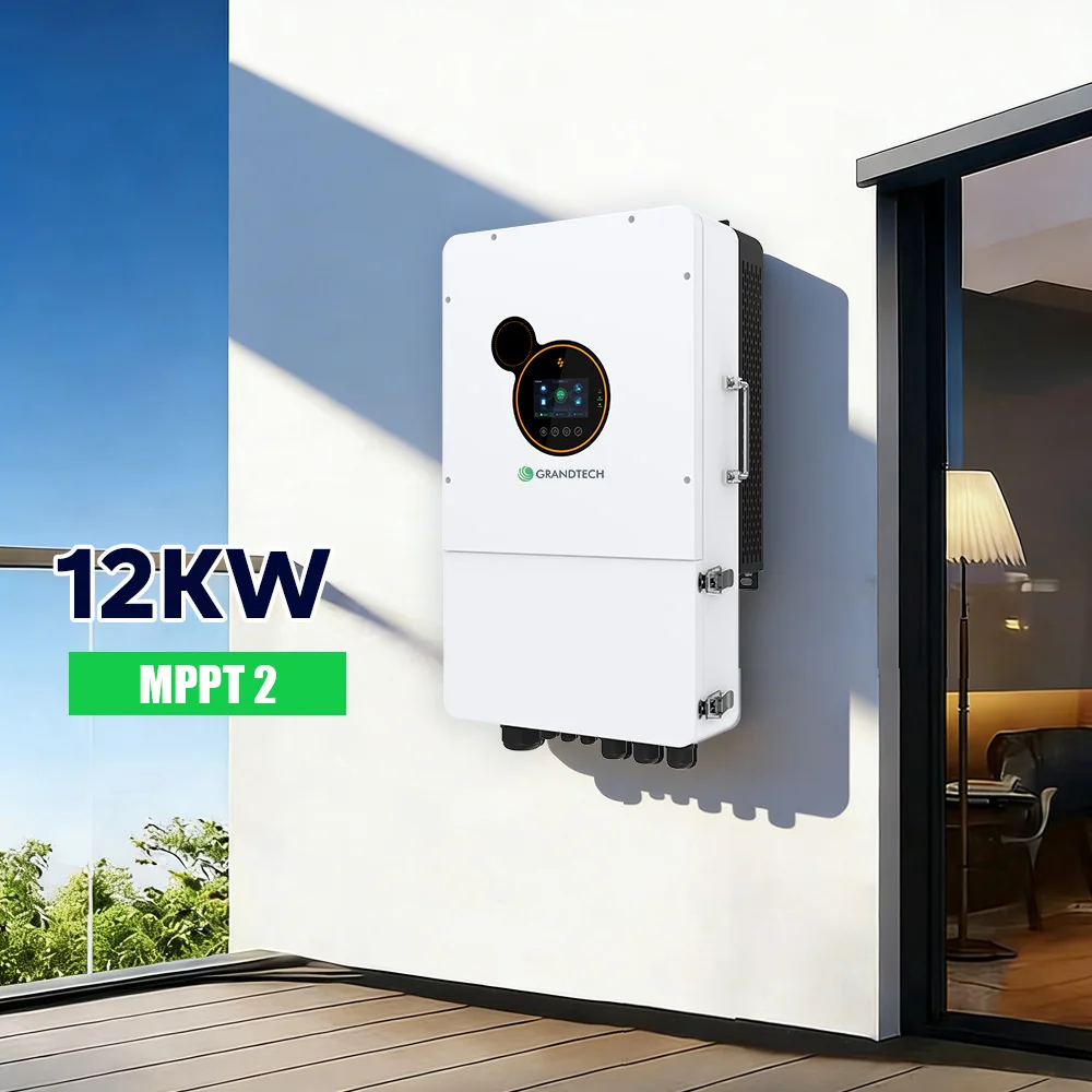 Yhdysvalloissa varastoitua tuotetta: aurinkoinvertteri, ESS-jakovaiheinen aurinkoenergialaitteisto, 8/10/12 kW, hybridimalli, 120 V/240 V, yksivaiheinen/kolmivaiheinen jakovaihe, puhtaasti sinimuotoinen invertteri