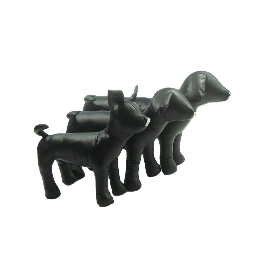 Black Dog Mannequin Display Form Dog Mannequins - Dog Model