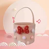 Flesh pink bow style