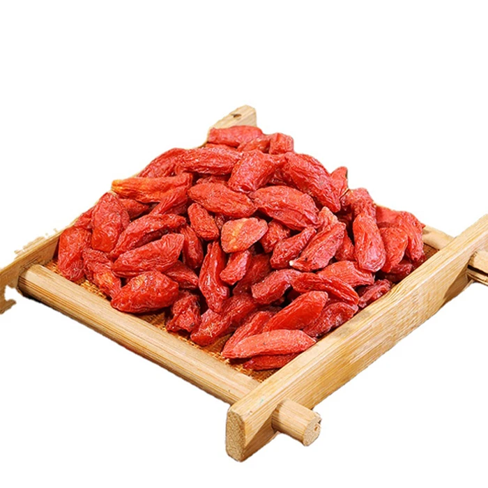 Low pesticide organic red goji berry wolfberry fruit