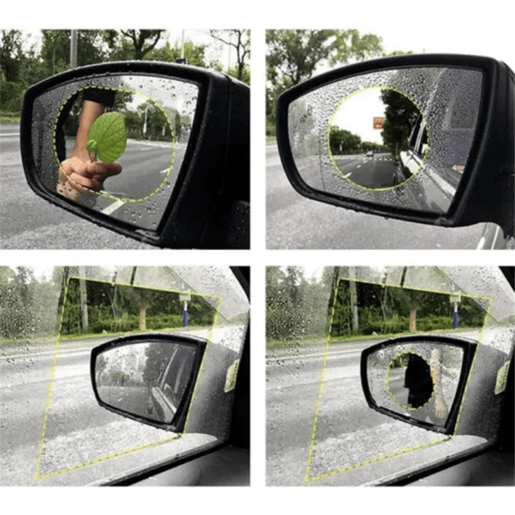 High Quality Custom Multi-Size Wholesale Mirror Anti Fog Rain Film Helmet Roll Rainproof Film manufacture