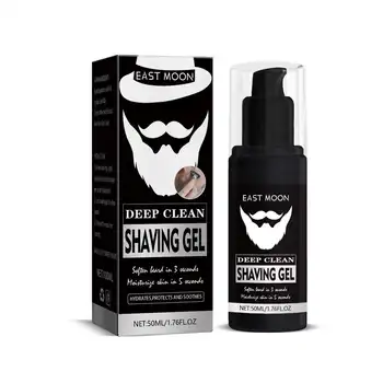 Private Label Facial Care Shaving gel Deep Cleaning Gentle Refreshing Softening Beard Men Shaving gel