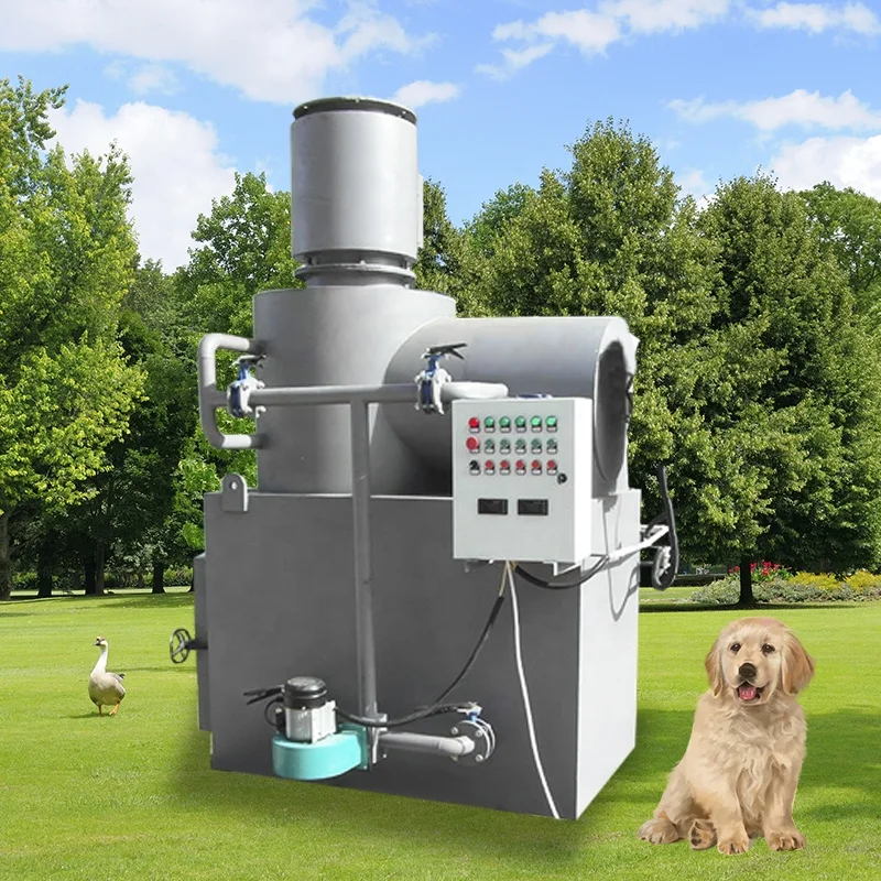 Lab Incinerator  Garbage Small Scale Solid Waste Incinerator Burning Rotary Kiln for Medical Waste