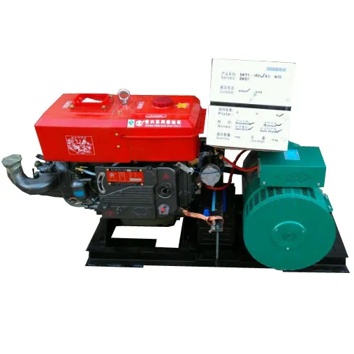 Tractor Generator Leader Wood Small Engine Water-cooled 22kw Single Cylinder diesel Generator