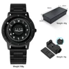 Conjunto de reloj negro