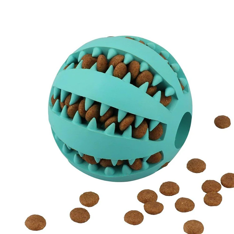 Interactive Treat Ball-Suction Cup Dog Chew Toy – Tier1goods