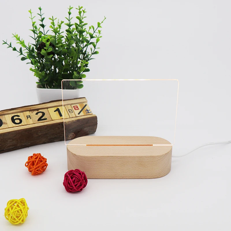 Wholesale DIY Acrylic Lamp DIY LED Desk Lamp