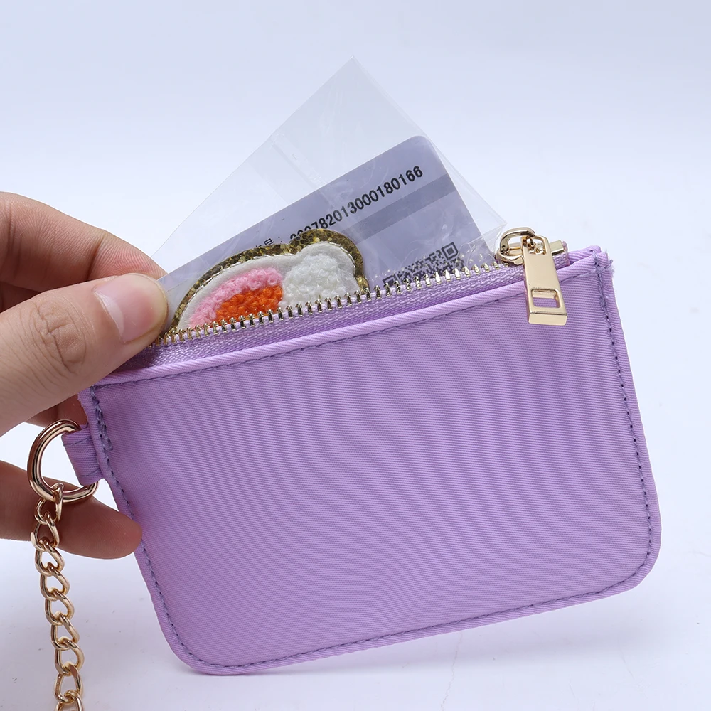 Mini Pochette Porte-Clés Polyester Olive | Porte-Monnaie Compact Pour Clés, Pièces | Idéal Randonnée Et Voyage