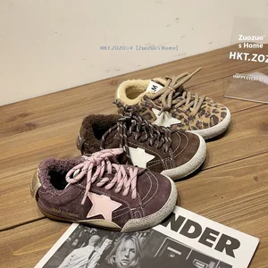 TBS 2026 Autumn New Casual Versatile Sneakers for Girls and Boys Vintage Star Design Kids' Sport Shoes