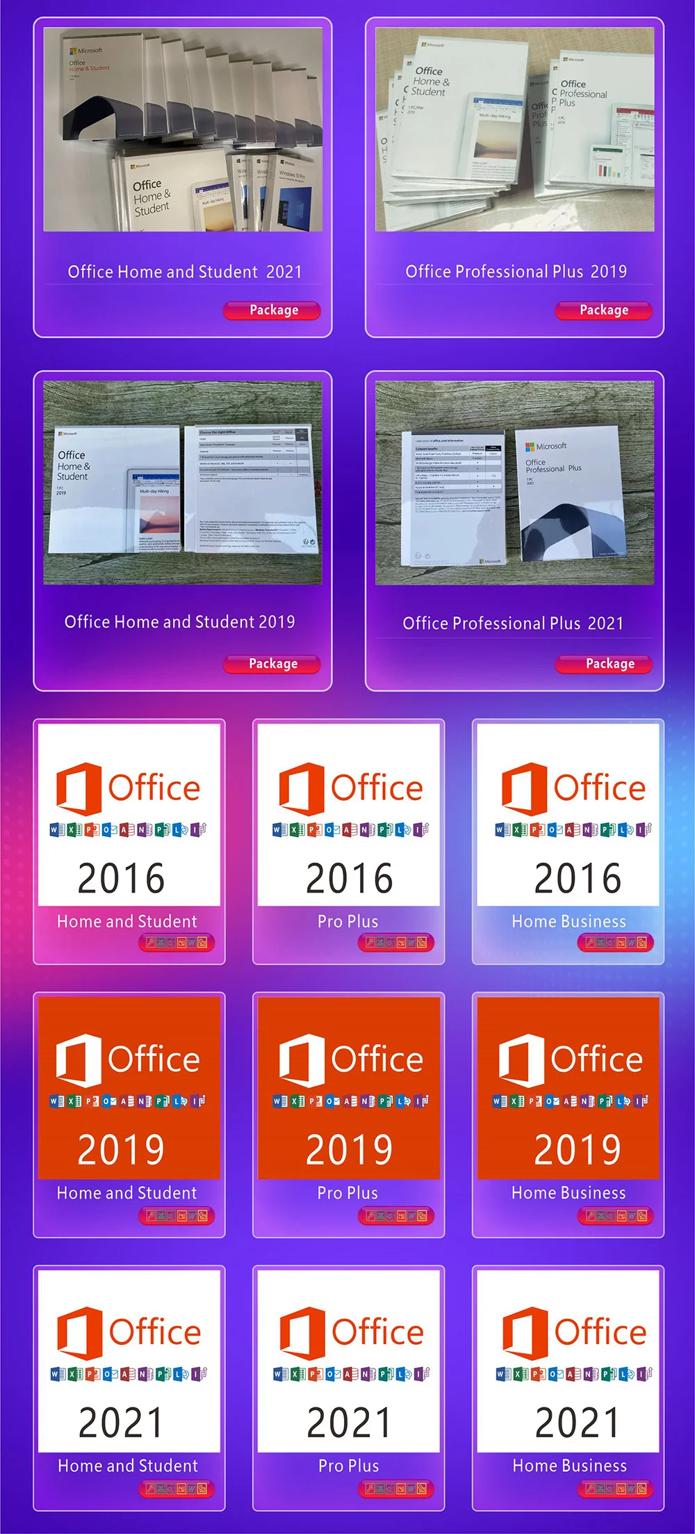 Office 2019 Professional Plus 32/64-bit Online Activate License Key ...