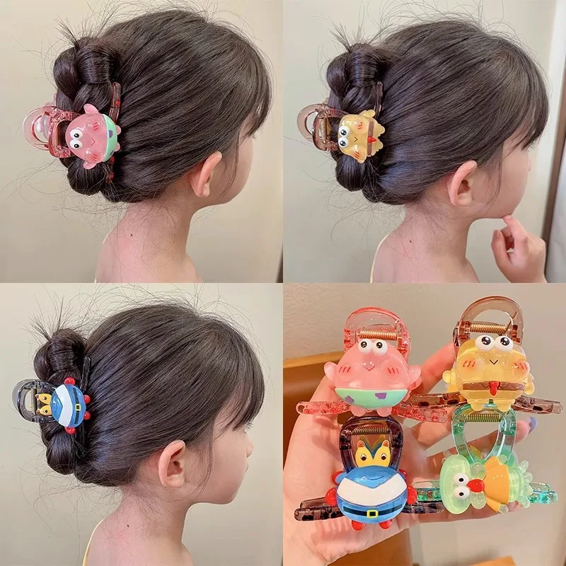 Cute Krabs Claw Clip Hair Accessories for Kids