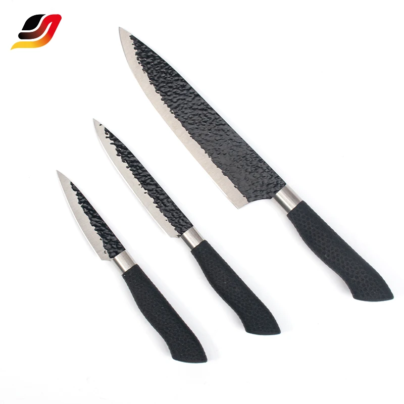 High Quality Multifunctional Utility Paring Knife Professional Stainless Steel 4 Pcs Kitchen Chef Knives Set