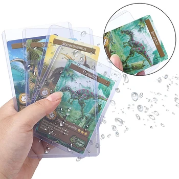 2022 Topload Card Sleeves Transparent Top Loader Protectors Thick Trading Card Top Loads Holder Clear Protective Sleeves