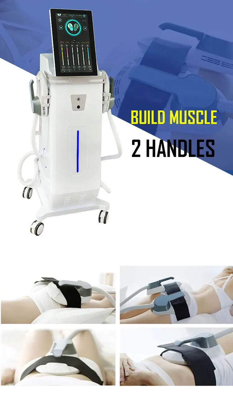 2023 Factory Direct Ems Machine 2 Handles Electrical Muscle Stimulation ...