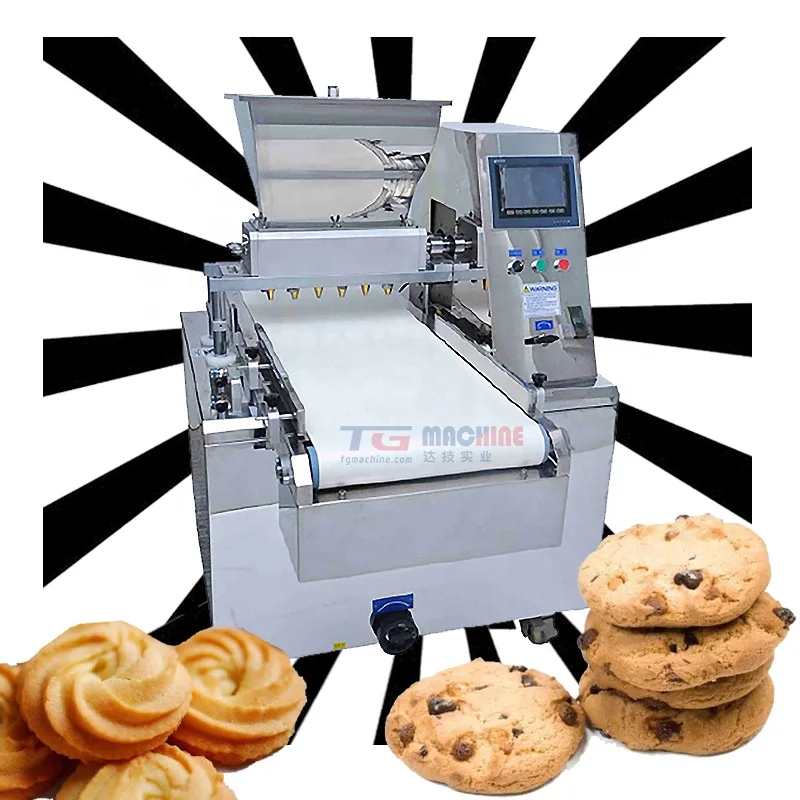 Semi Automatic Biscuits Making Cookies Manufacturing Machine