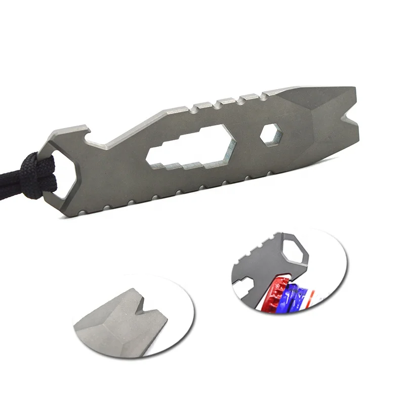Outdoor Gear Portable Pocket Multi Tool Titanium EDC Opener Screwdriver