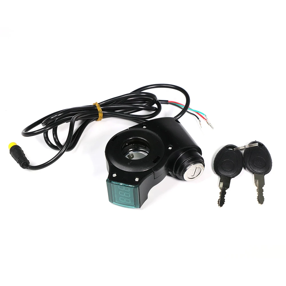 product new image electric scooter thumb throttle digital battery voltage key switch power key lock electric scooter kugoo m4 and m4 pro-7
