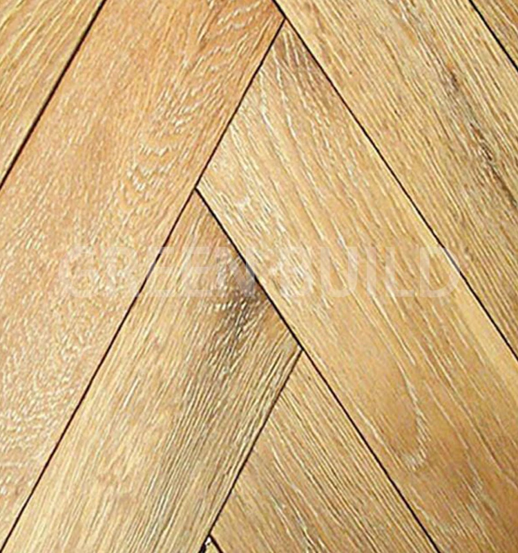 Abcd Grade High End Stained Oak Herringbone Engineered Wood Indoor