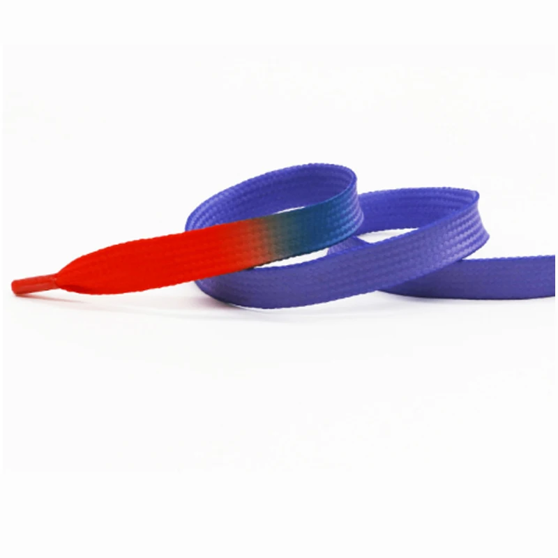 Custom Flat Printing Logo Drawstring Cord for Hoodies Strings Aglets with Twisted Metal Tips for Shoes Use
