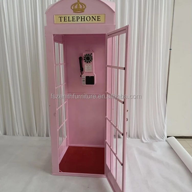 Support Téléphone Cabine Anglaise En PVC – Déco Fêtes, Mariage