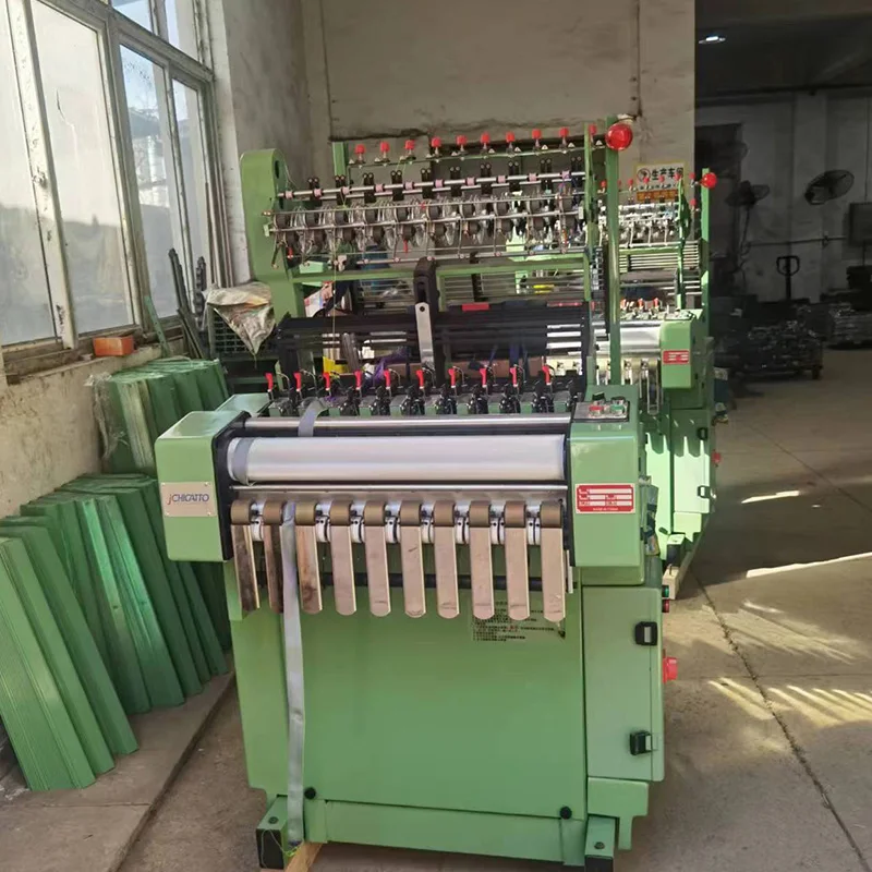 Shuttleless Needle Loom Machine Automatic Power Loom Woven Bandage Making Machine  Mattress Edge Ribbon Tape Needle Loom Machine