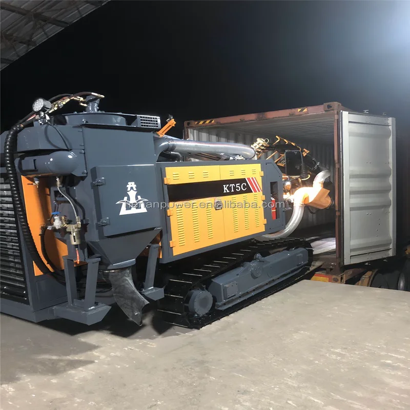 KT5C Portable Crawler Mounted Drilling Rig for Quarry Rock Blasting Geological Mine Blasting Drilling Machine