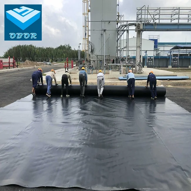 0.25mm-2.5mm  HDPE LDPE LLDPE PVC EPDM Pond Liners/Geomembrane/Plastic Pe Membrane for Sale