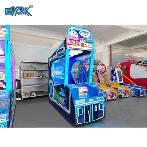 Coin Operated Redemption Arcade Game Machine Let's Disc Ticket Game Machine
