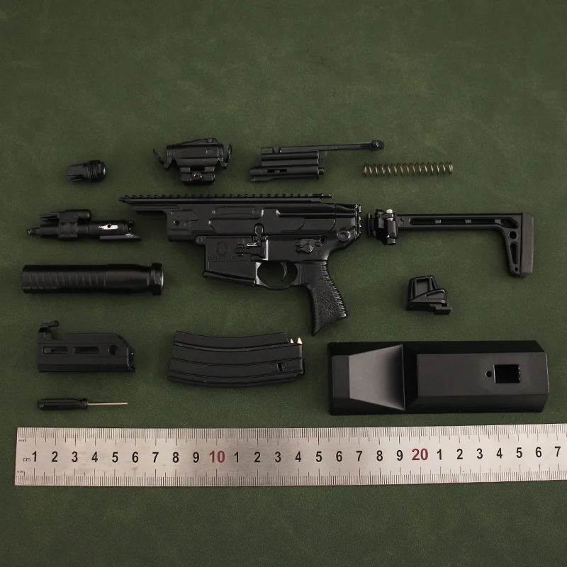 精巧1/3スケール ミニチュア SIG MCX グレー
