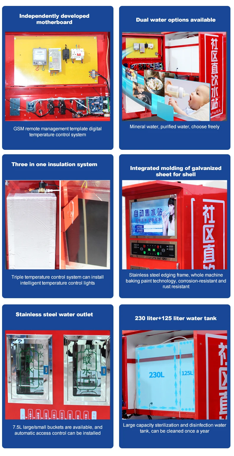 Coin Operation water vending machine