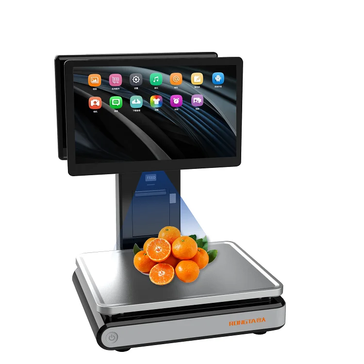 High Cost Performance Aurora D2 Multiple Interfaces PC Scale With Receipt Printer