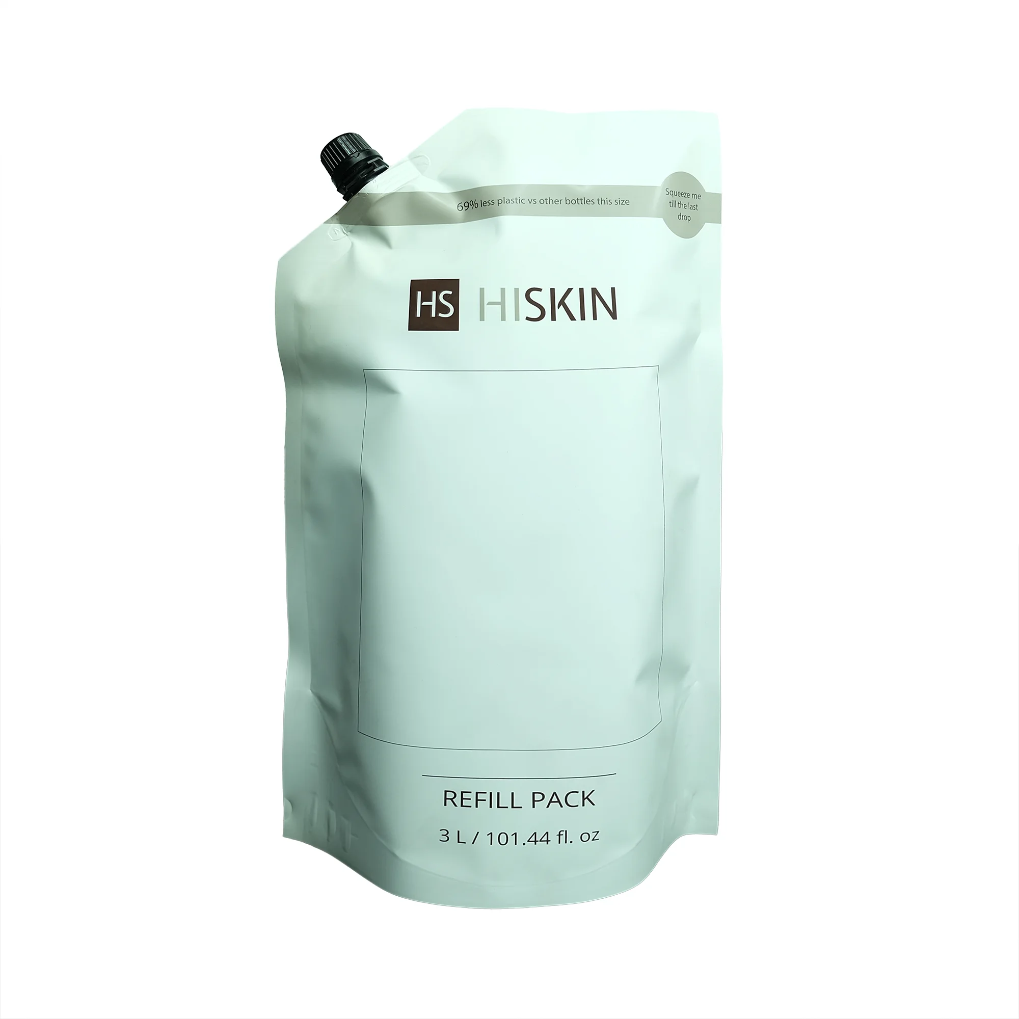 Factory Custom 3000ml HIS KIN Self-supporting Suction Nozzle Bag for Chinese Manufacturer Spouts Pouches