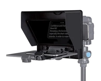FEELWORLD TP10 Portable 10-inch Folding Teleprompter Supports up to 11" Smartphone