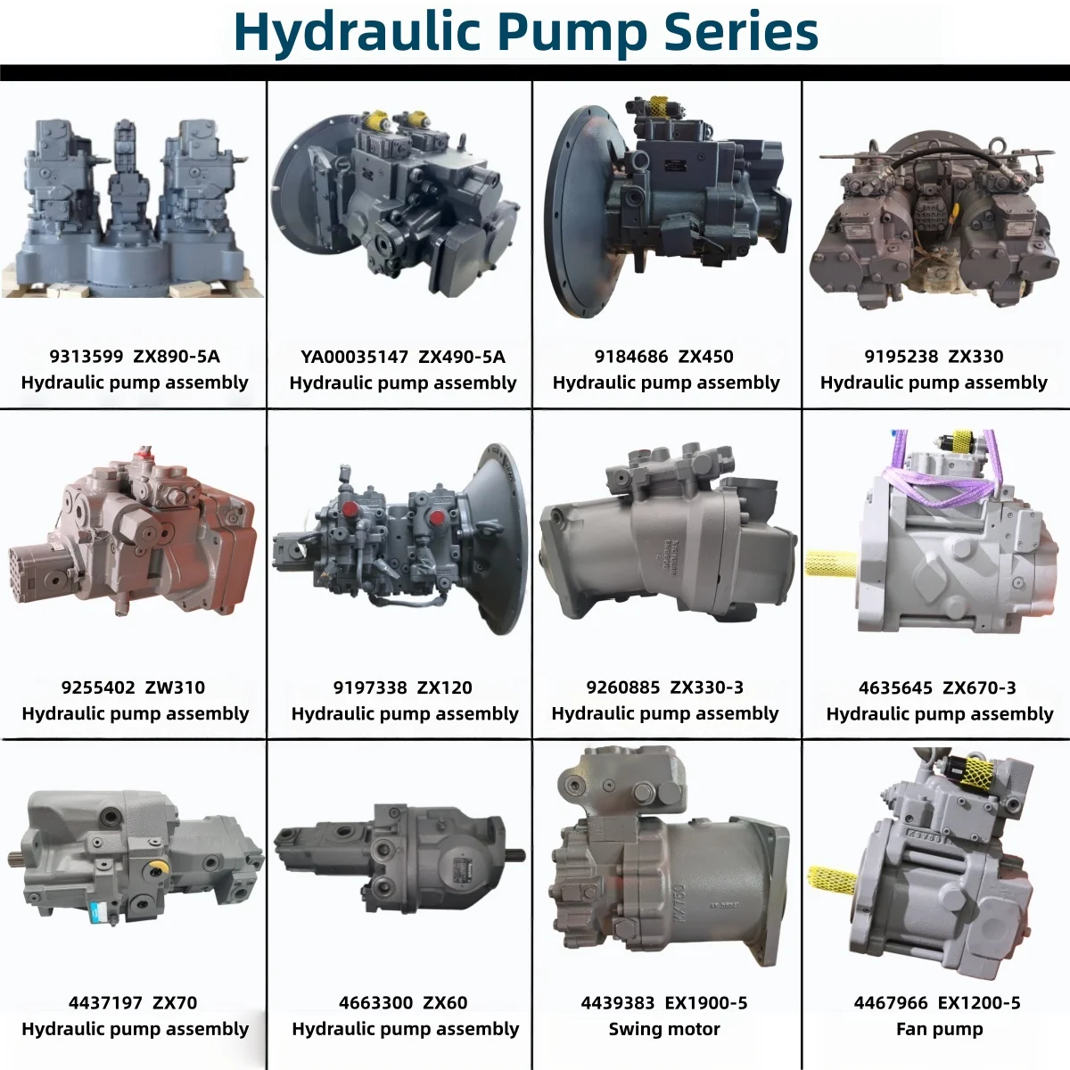 ギ专  Original Excavator Hydraulic Spare Parts - Gear Pump 4676993