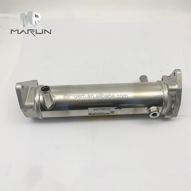 4HK1T Original Engine EGR Cooler 8-97378939-3 for ZX200-3 Excavator Construction Machinery Parts