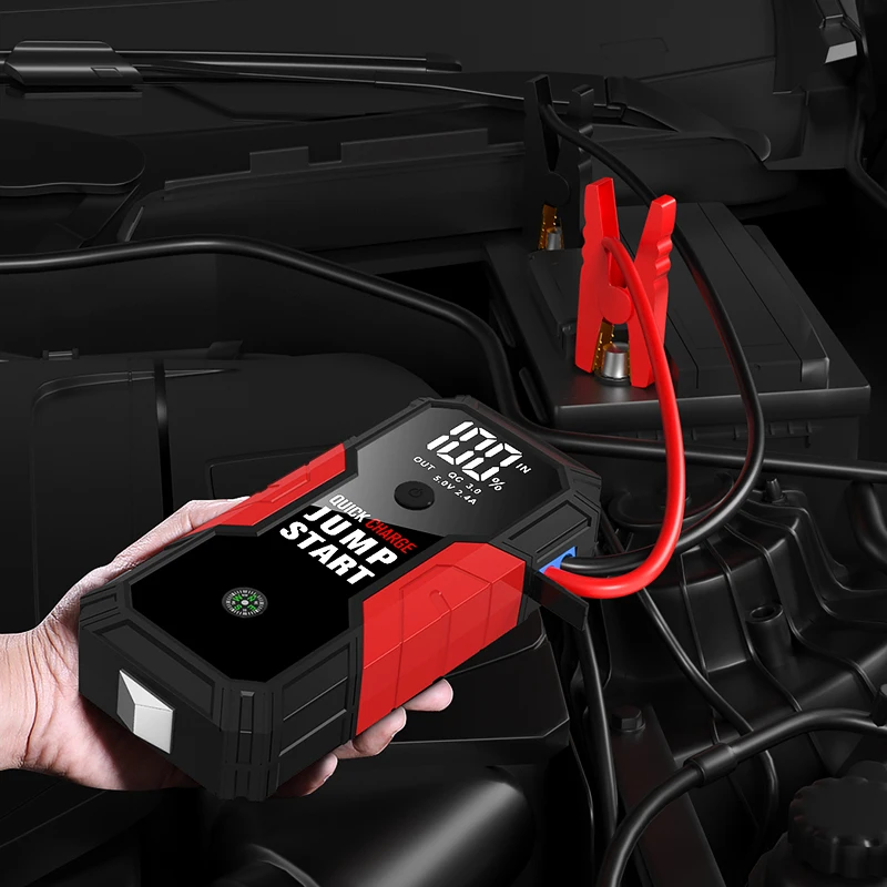 12v Peak Current 600800a Booster Battery Lighter Jump Starter For Car