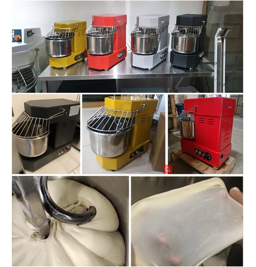 Small Pizza Domestic Bread Spiral Mixer Dough Machine 8kg 5kg 3kg Mixers Dough Mixing Machine Philippines Singapore India Prices