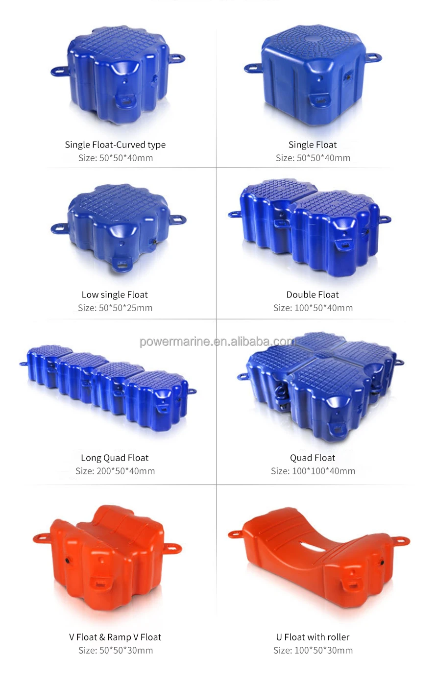Cheap Price Hdpe Plastic Modular Cube Marine Floating Dock Pontoon ...